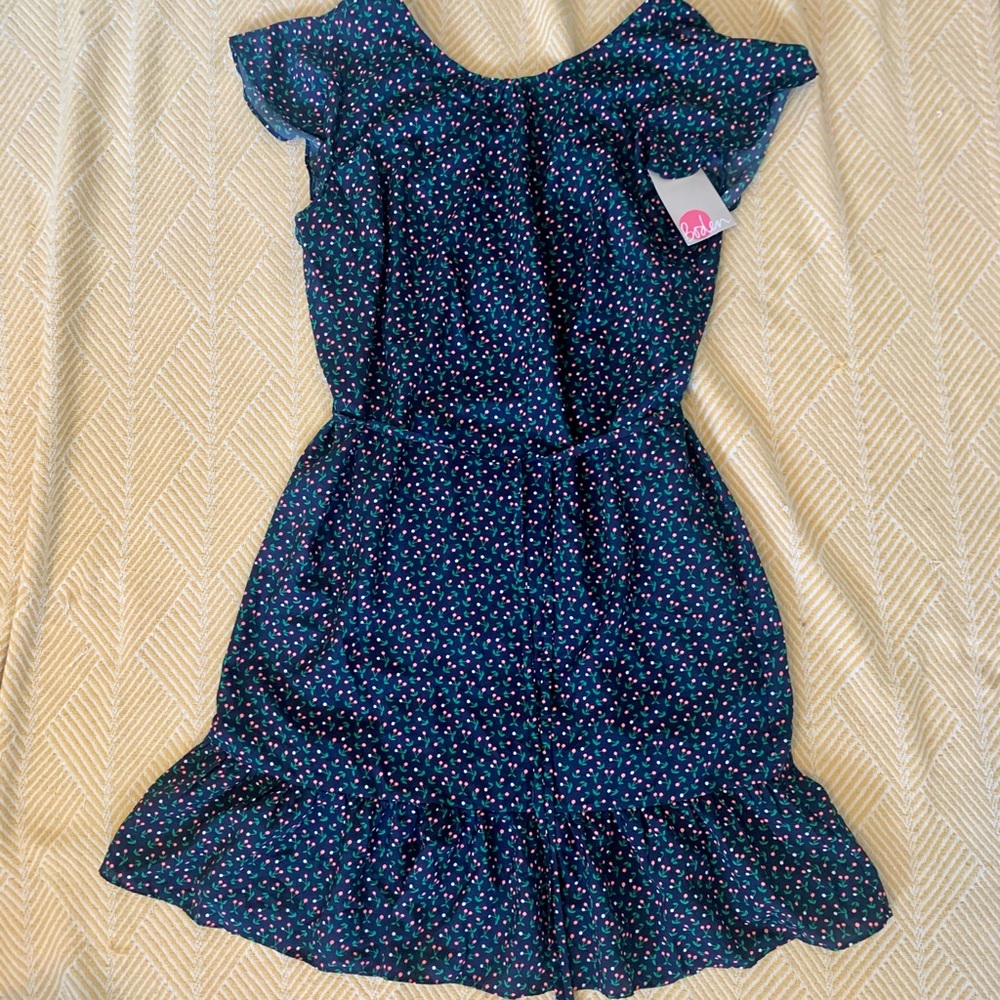 Navy, Cherry Picking Cynthia Dress from Boden